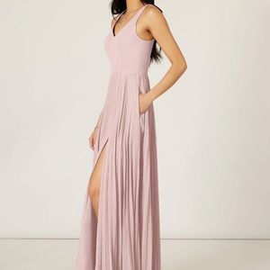 Azazie Bridesmaid Lindsey Dress in Dusty Rose